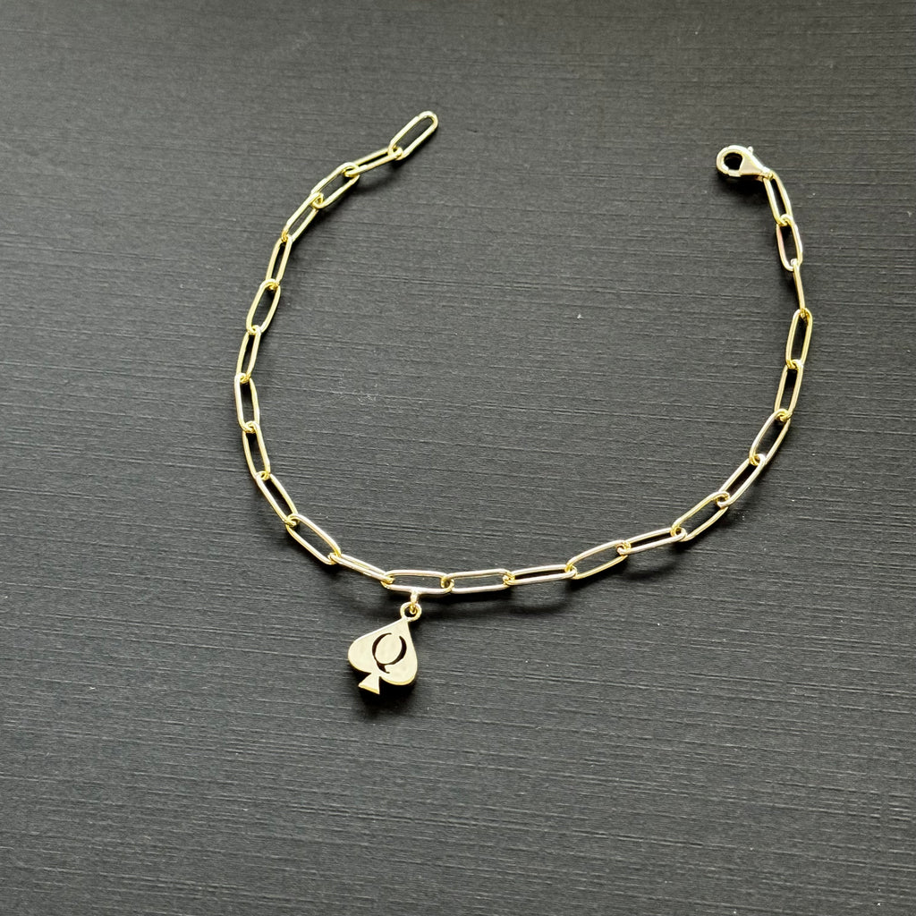 The QoS Charm in gold