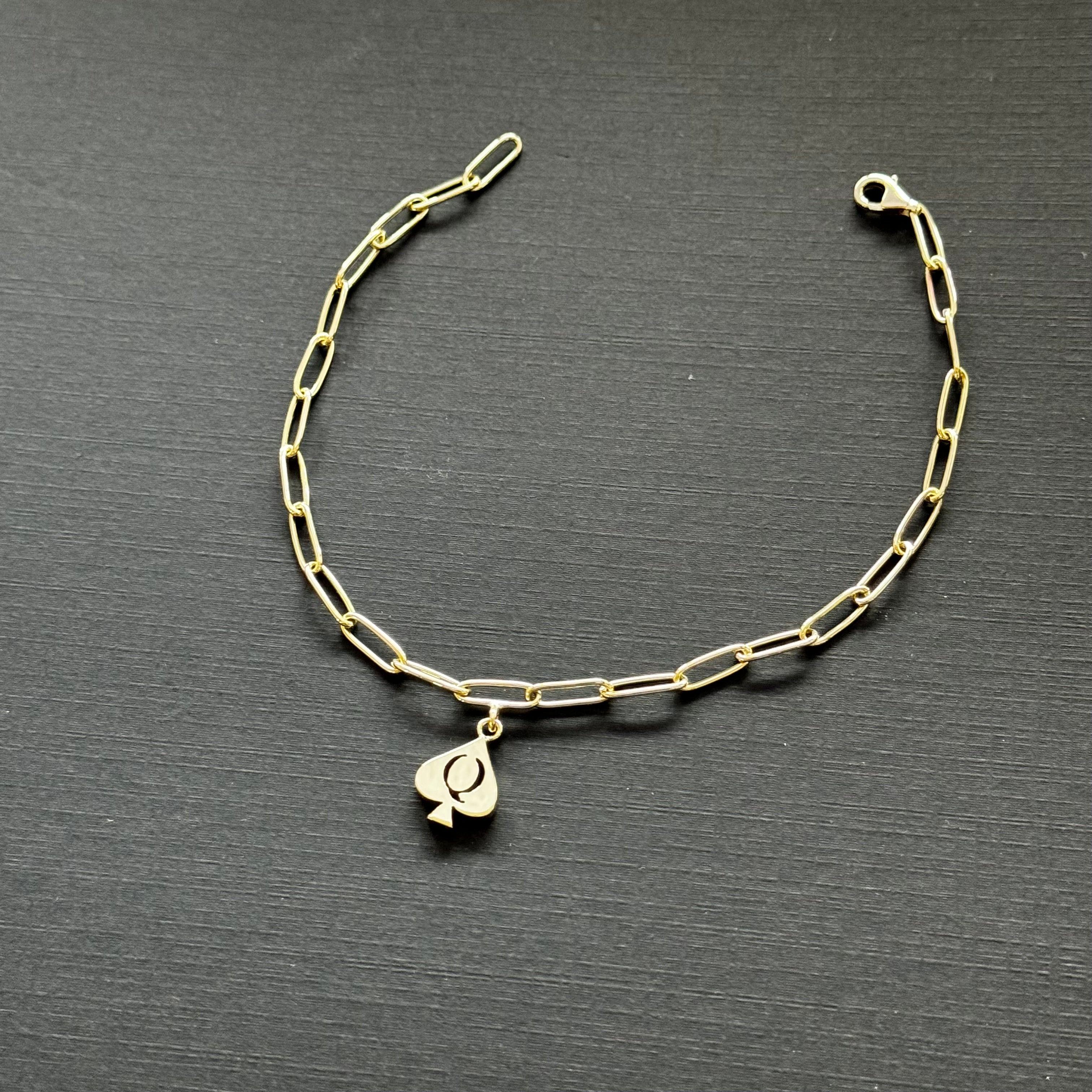 The QoS Charm in gold