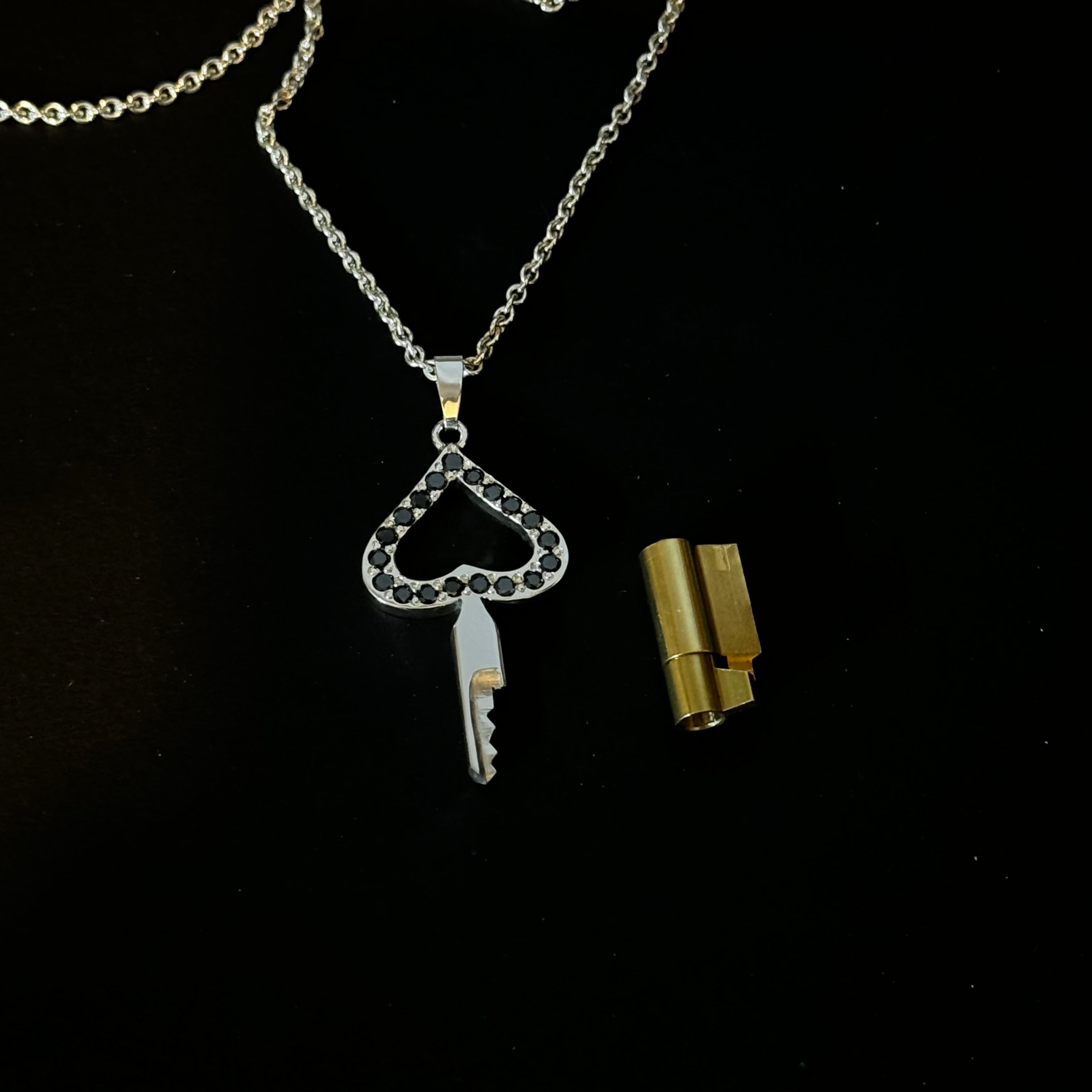 Brilliant Spades chastity key