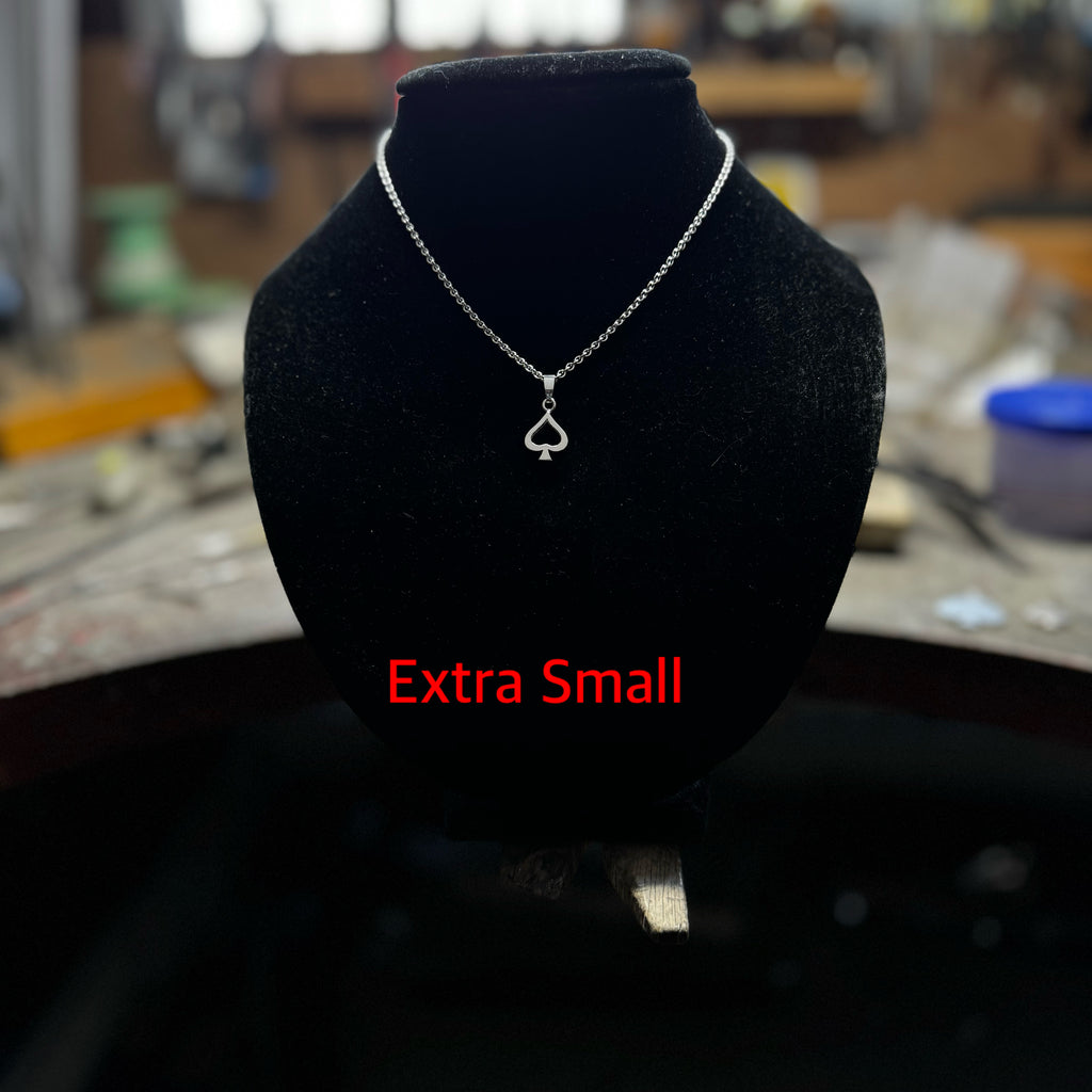 Open Spades pendant
