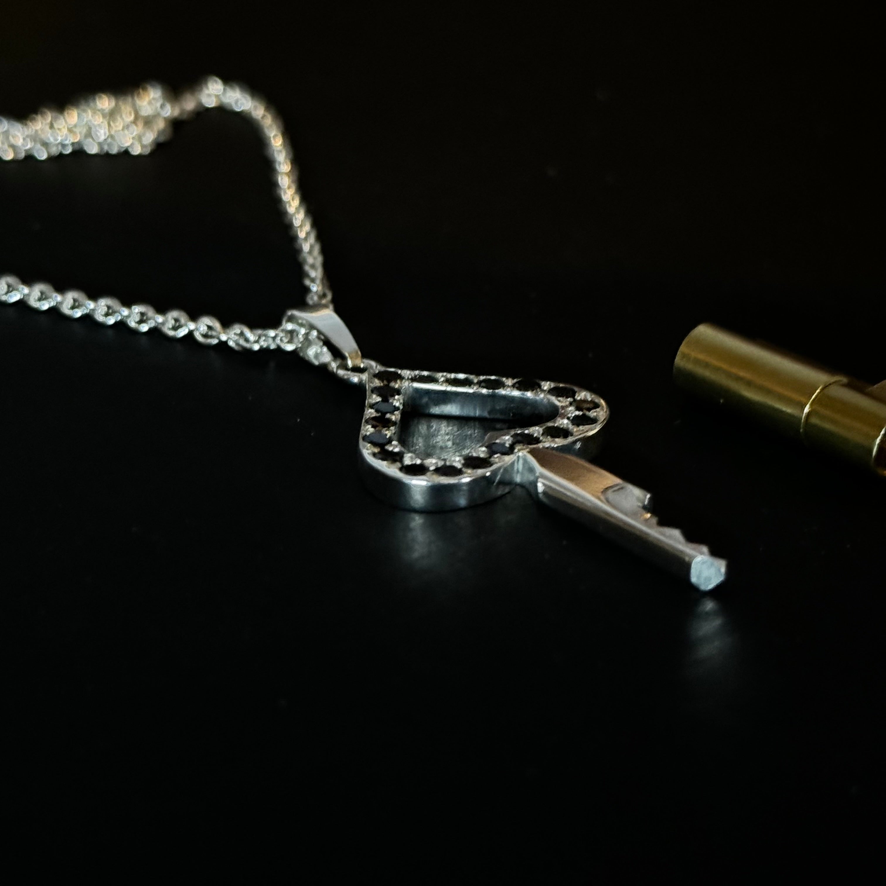 Brilliant Spades chastity key