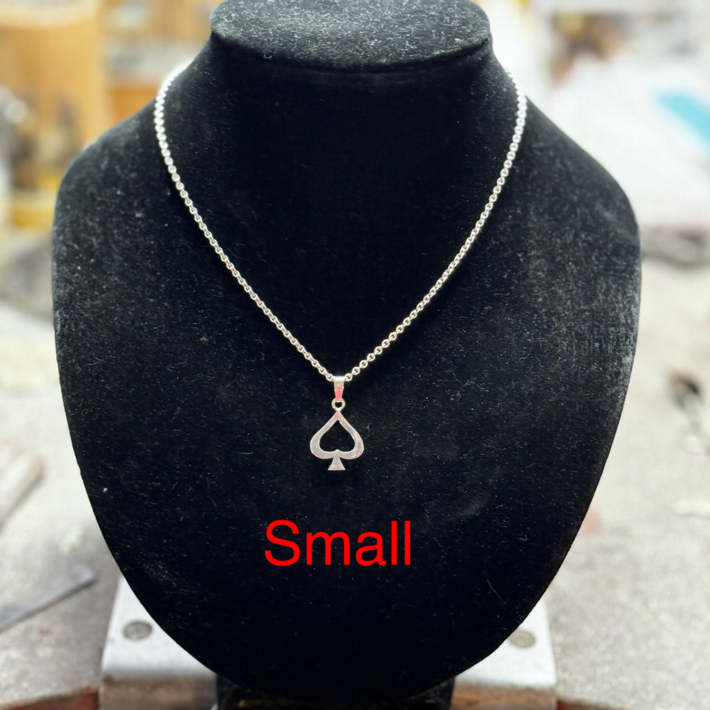 Open Spades pendant