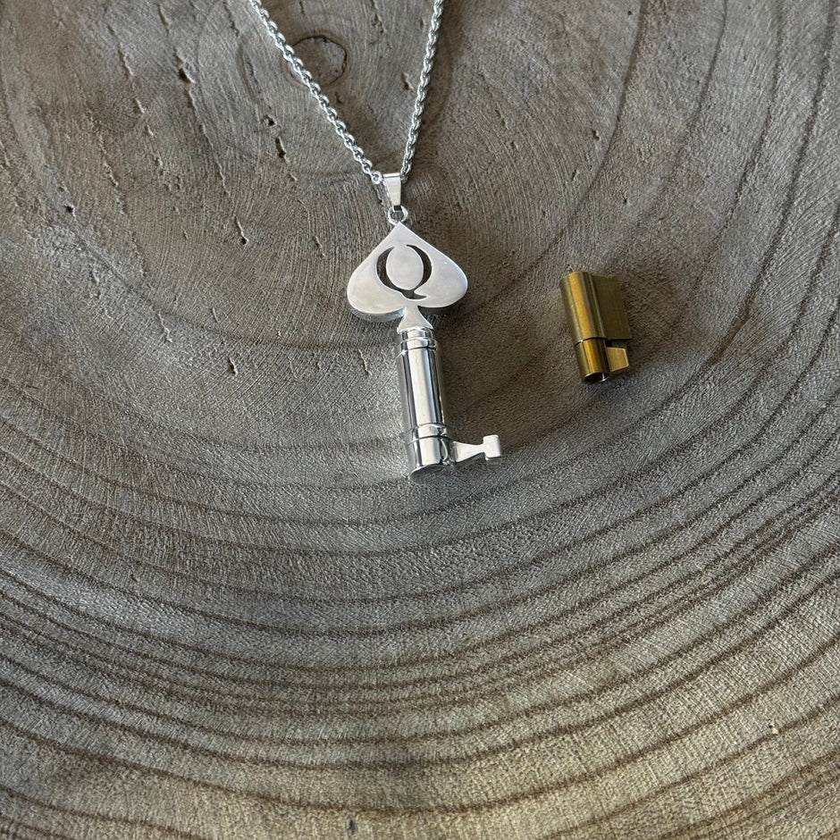 QoS chastity keys in gold and silver – QoSjewels